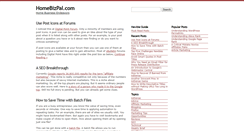 Desktop Screenshot of homebizpal.com